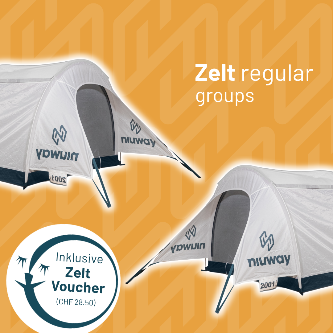 OAL25 I Prepitched I Zelt Regular I Groups