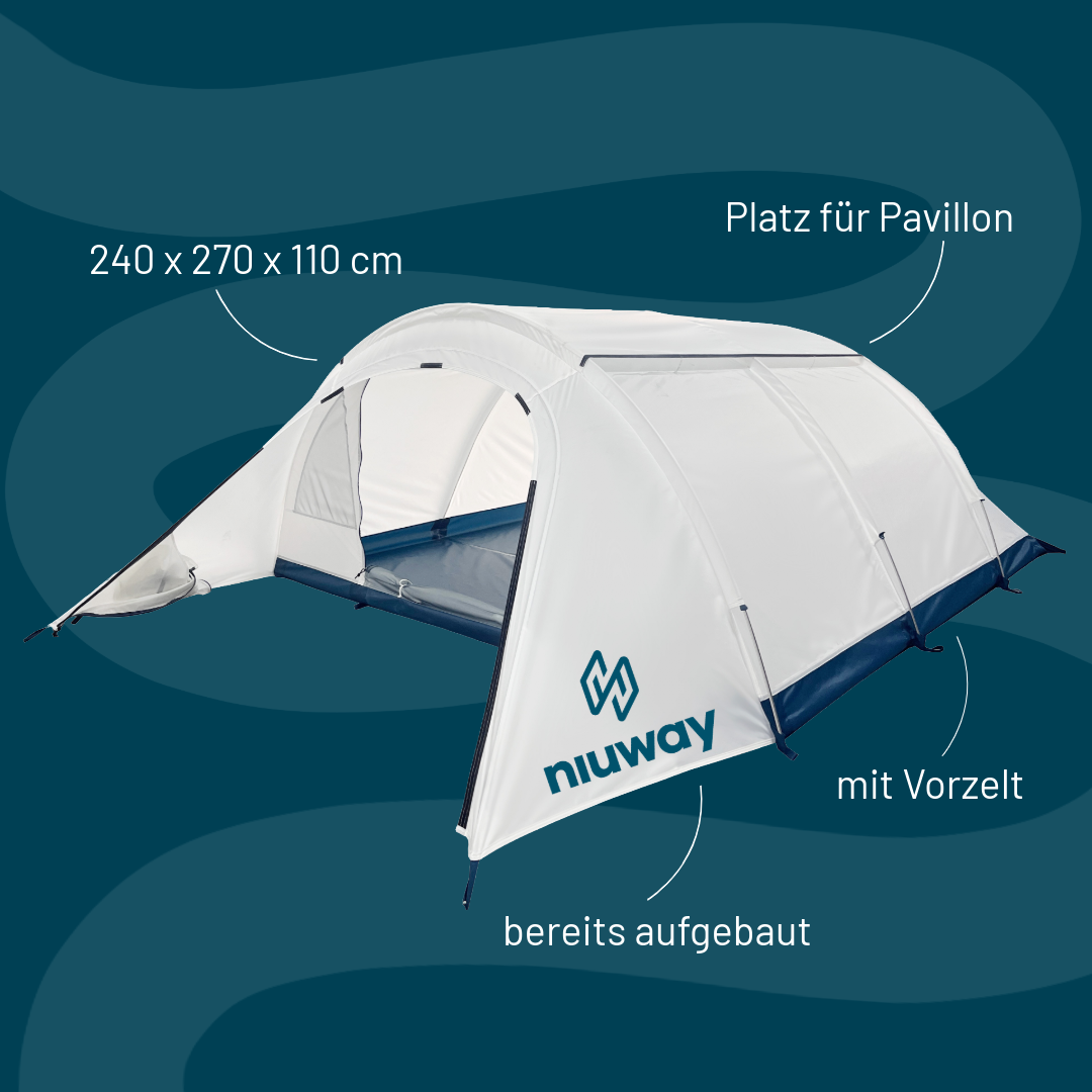 OAG26 prepitched tents