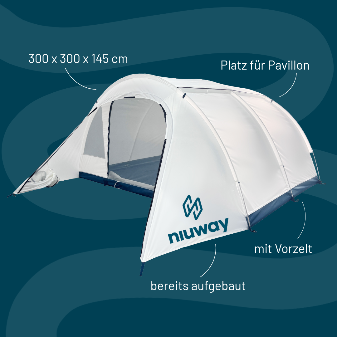 OAG26 prepitched tents